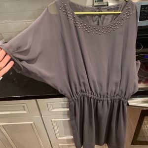 Velvet - Gray Dress Size Small